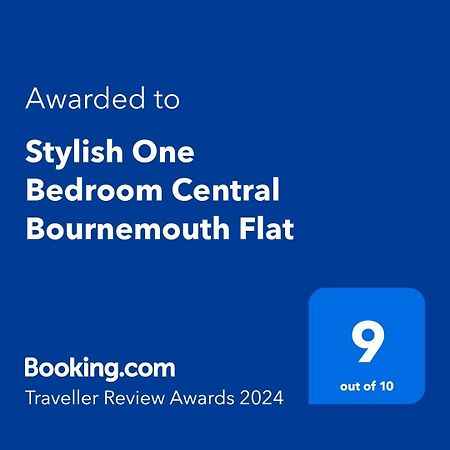 Stylish One Bedroom Central Bournemouth Flat Dış mekan fotoğraf