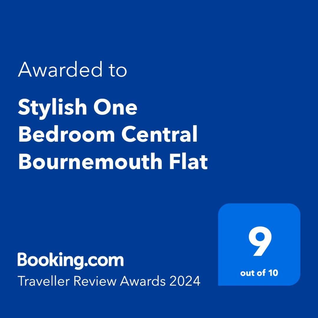 Stylish One Bedroom Central Bournemouth Flat Dış mekan fotoğraf
